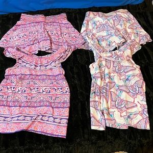 2 outfits! Childrens place skirt with shorts and tank